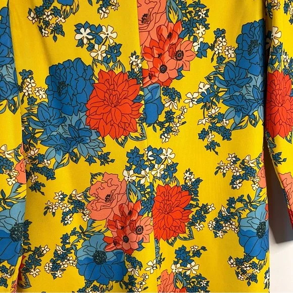 Floral Yellow Dress - Picture 11 of 12